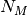 N_{M}